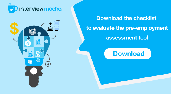 download the checklist to evaluate pre-employment testing tool